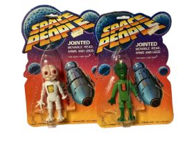 Tomland Industries (c1982) Space People (Adaptions of 1977 Star Raiders Zhor, Ridal, Tago, Oov, Ah &