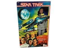 Mego Corp (c1979) 5 Face Star Trek Mr Spock 12" action figure, in window box No.13385 (1)