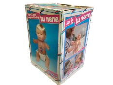 Berjusa (c1984) 15" New Born Baby Girl Doll, boxed (poor) (1)
