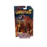 Kenner Giochi Preziosi (c1995) Gargoyles Brooklyn action figure, on card with bubblepack (1)