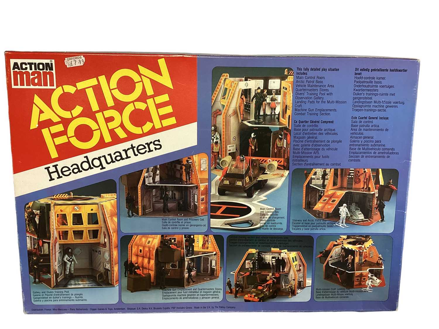 Palitoy (c1981) Action Man Action Force Headquarters, boxed (1) - Bild 2 aus 3