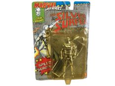 Toy Biz Marvel Super Heroes Cosmic Defenders including The Thing No.4832, Annihilus No.4840, The Ama