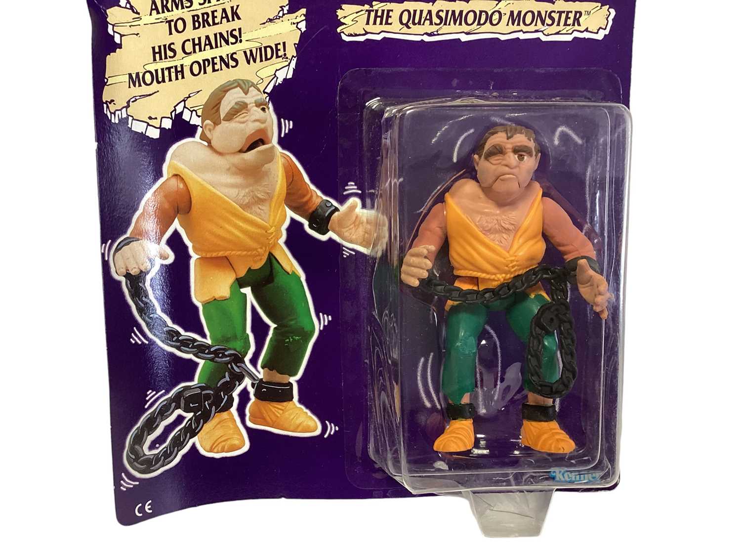 Kenner (1986-1991) Real Ghostbusters Monsters The Quasimodo Monster 4 1/2" action figure, on card (c - Image 2 of 3