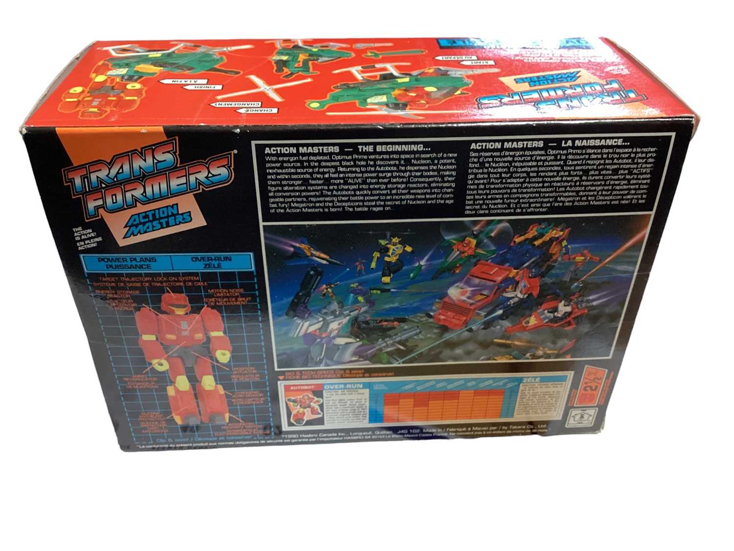 Hasbro (c1990) Transformers Action Masters Autobot Over-Run Attack Copter/Battle Roller with Zele ac - Bild 3 aus 3