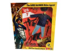 Marx Toys (c1973) Te Lone Ranger Rides Again Outfits including the Lost Cavalry Patrol No.7430 & The