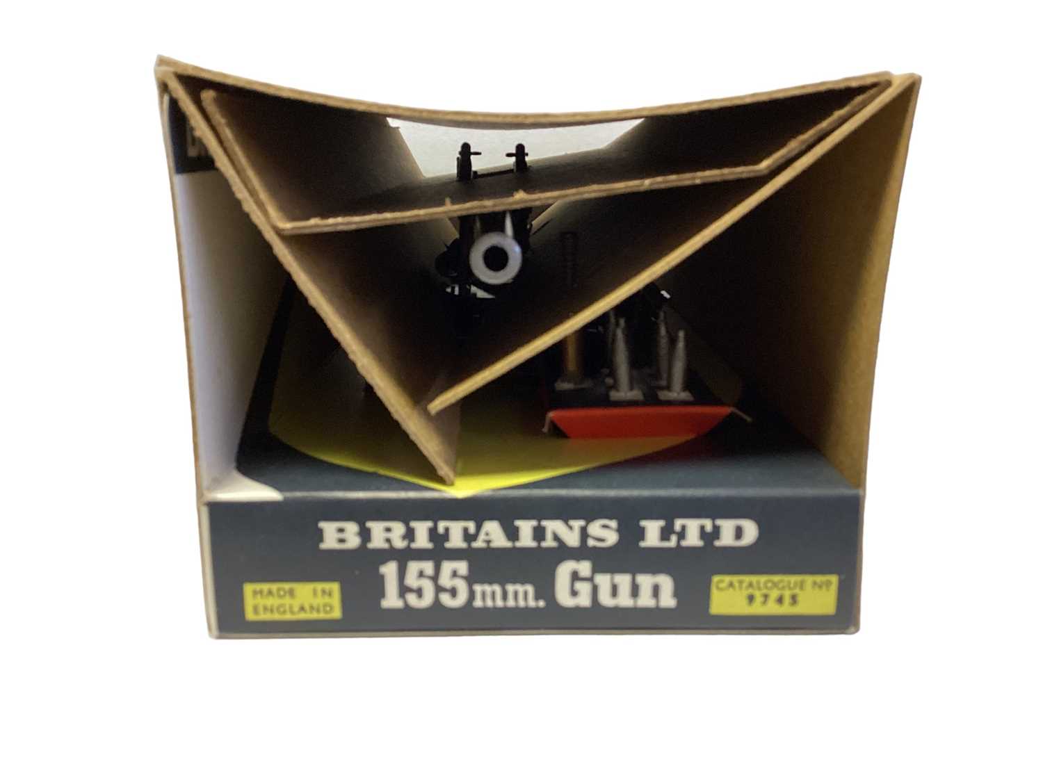 Britains 1:32 Scale 155mm Breech loading Gun, with original interior packaging, boxed No.9745 (1) - Image 2 of 3