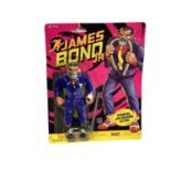 Hasbro (c1991) James Bond JR action figures including James Bond JR No.7751 & Jaws No.7755, both on