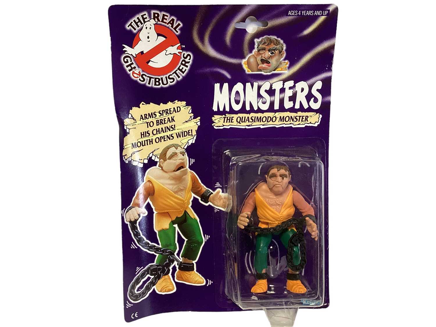 Kenner (1986-1991) Real Ghostbusters Monsters The Quasimodo Monster 4 1/2" action figure, on card (c