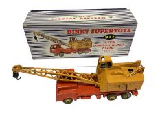 Dinky Supertoys diecast model vehicles including 20-Ton Lorry Mounted Coles Crane No.972 & Dinky Toy