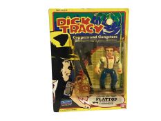Playmates Ban Dai Disney (c1990) Dick Tracy action figures including Sam Catchem No.5702, Al 