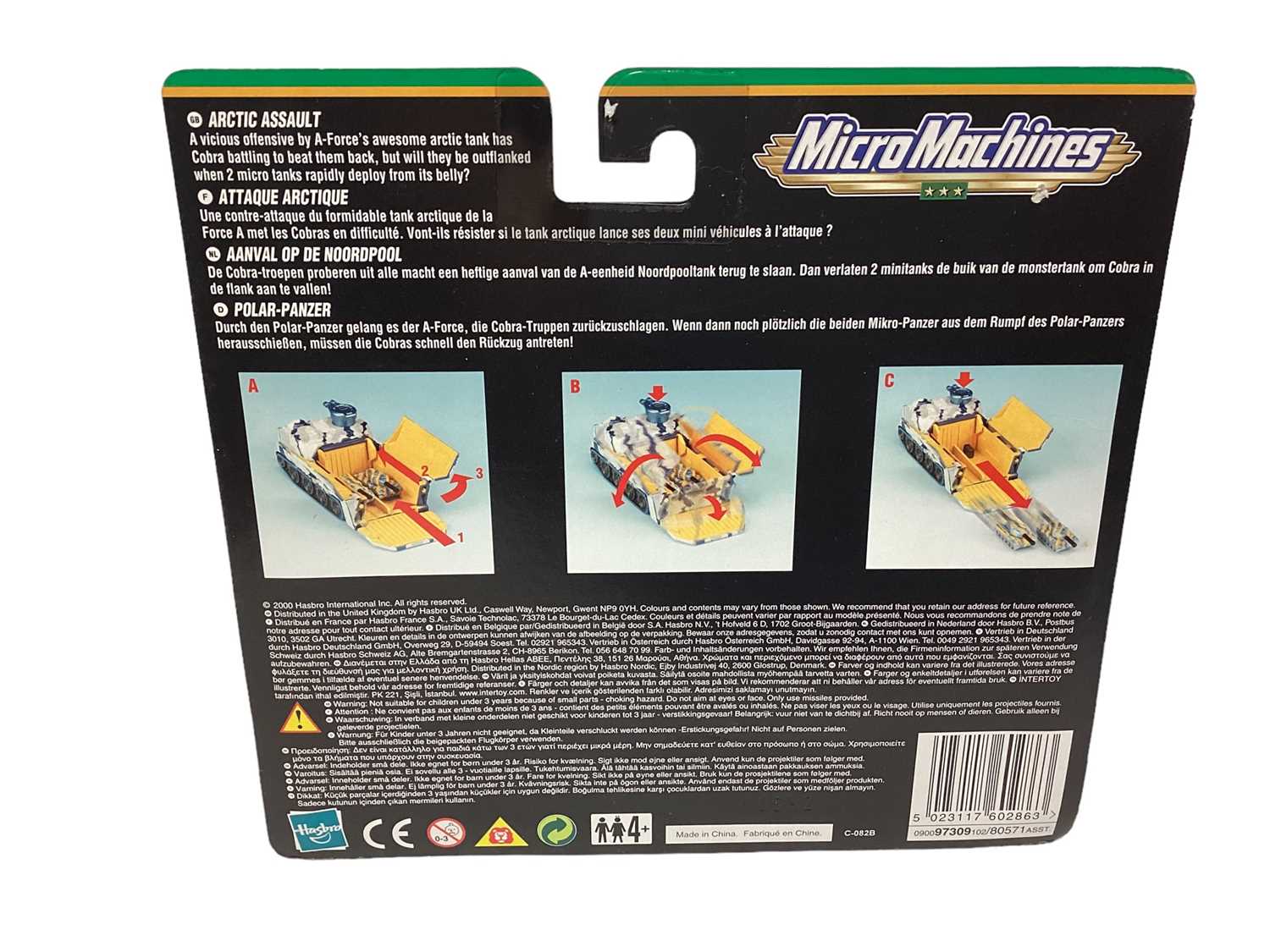 Hasbro (c2000) Military Micro Machines including Rapid Attack Artic Assault No.97309 (x3) & Desert D - Image 4 of 5