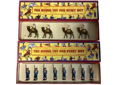 The Model Toy for Every Boy Series Vintage Soldier Box Sets Including Mounted Camel Riders, Grendier