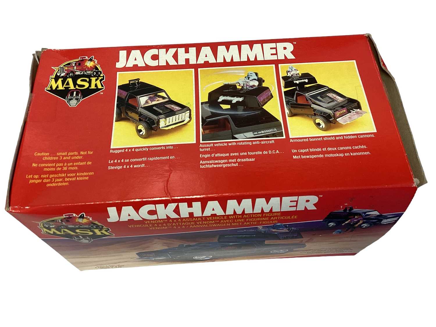 Kenner Parker (1987) M.A.S.K. Original Series 3 Vehicle Jackhammer VENOM 4 x 4 Assault Vehicle with - Image 2 of 2