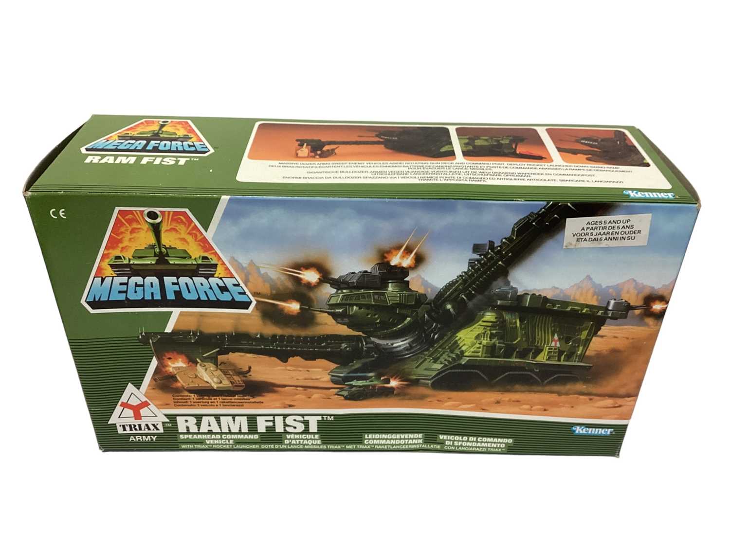 Kenner (c1989) Mega Force diecast Triax Combat Vehicles including Blacklash (Air Assault Rapid Deplo - Image 3 of 4