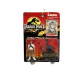 Kenner (c1993) Jurassic Park action figure Tim Murphy, on card with bubblepack No.61002 (1)