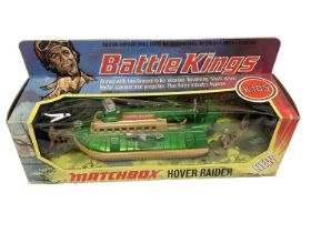 Matchbox Battle Kings diecast military vehicles including Kaman Seasprite K-118, DAF Ambulance K-112