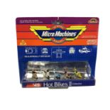 Galoob (c1988) Micro Machines Collections including Helicopter, Antiques, Space, Zbots & Hot Bikes I