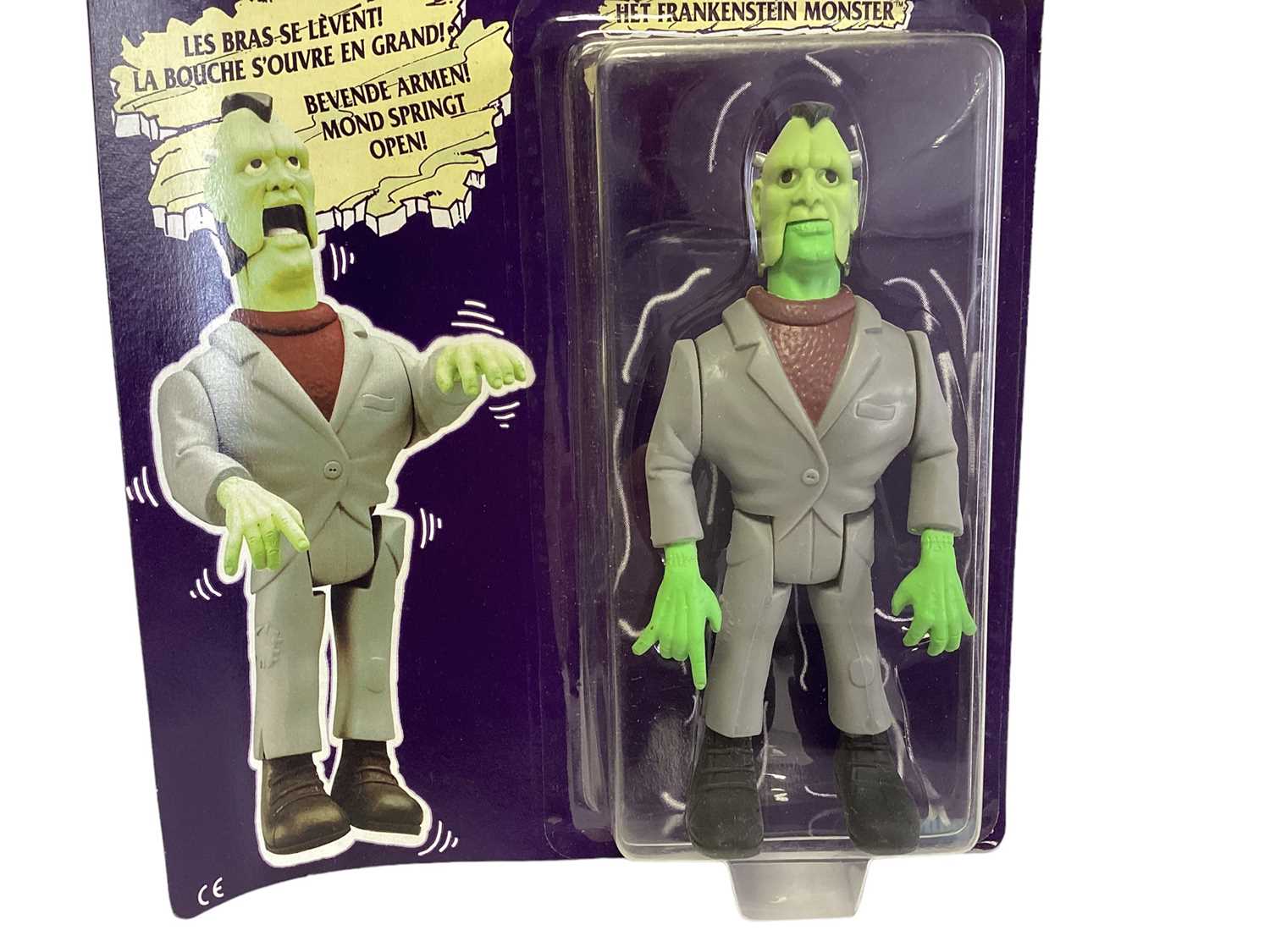 Kenner (1986-1991) The Real Ghostbusters Monsters (French/Dutch Version) Frankenstein, on card (curl - Image 2 of 3