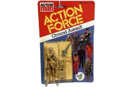 Palitoy Action Man Action Force Series 1 Ground Assault, on card with blister pack (1)