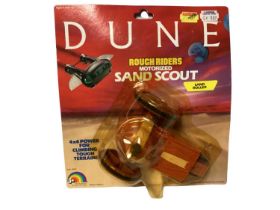 LJN (c1984) Dune motorised Sand Scouts including Sand Crawler, Sand Roller & Sand Tracker No.s 8020