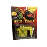 Hasbro Toy (c1994) Mortal Kombat Movie Edition Sonya Blade, on card (corner split) with bubblepack N