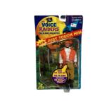 Toy Island (c1992) The Voice Raiders Talking Pirates Jade Dragon action figure, on card with bubblep