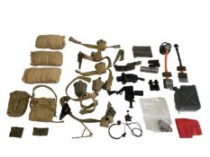 Palitoy selection of loose weapons & equipment (qty)