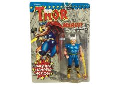 Toy Biz (c1993) Marvel Super Heroes action figures including Dr. Doom No.4803, Green Goblin No.4815