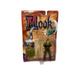 Mattel (c1991) Hook Peter Pan 5" action figure, on card with bubblepack No.2853 (1)