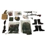 Palitoy selection of Uniforms, Caps & Boots (qty)