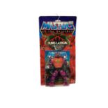 Mattel (c1985) Masters of the Universe Tung Lashor 5" action figure, on card (splitting to bottom ed