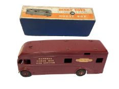 Dinky Toys diecast vehicles including Horse Box No.581 & Shell BP Fuel Tanker No.944, both boxed (2)