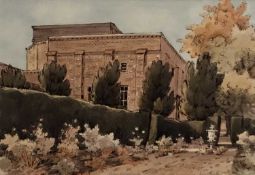 Ann Kearns, (Contemporary) pencil and watercolour - Glyndebourne, signed and dated '72, titled in pe