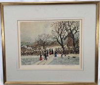 Helen Bradley (1900-1979) signed print - 