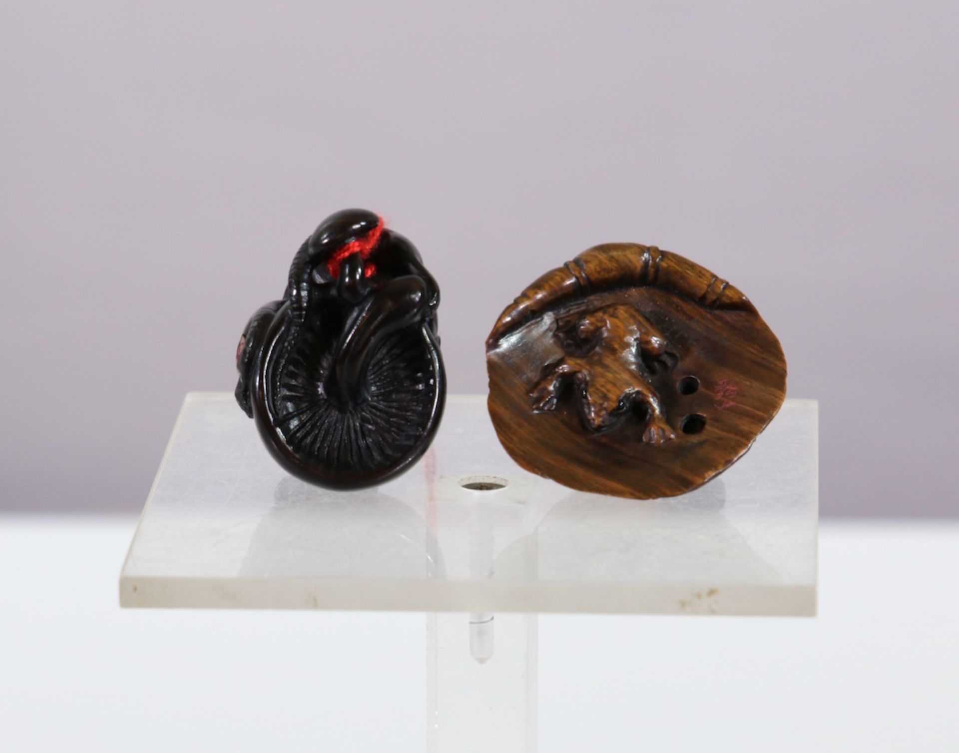 Paar Netsuke - Bild 2 aus 2