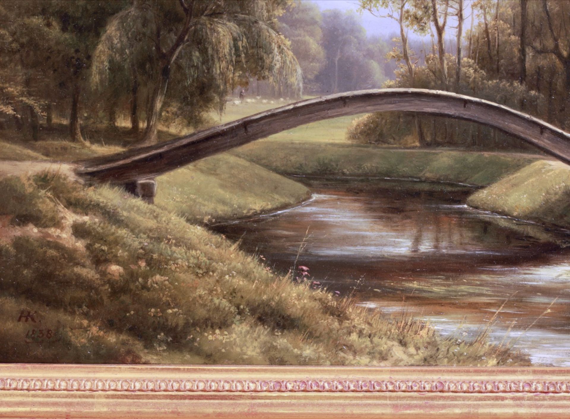 Romantische Landschaftsmalerei, 1. Hälfte 19. Jh. - Bild 3 aus 3