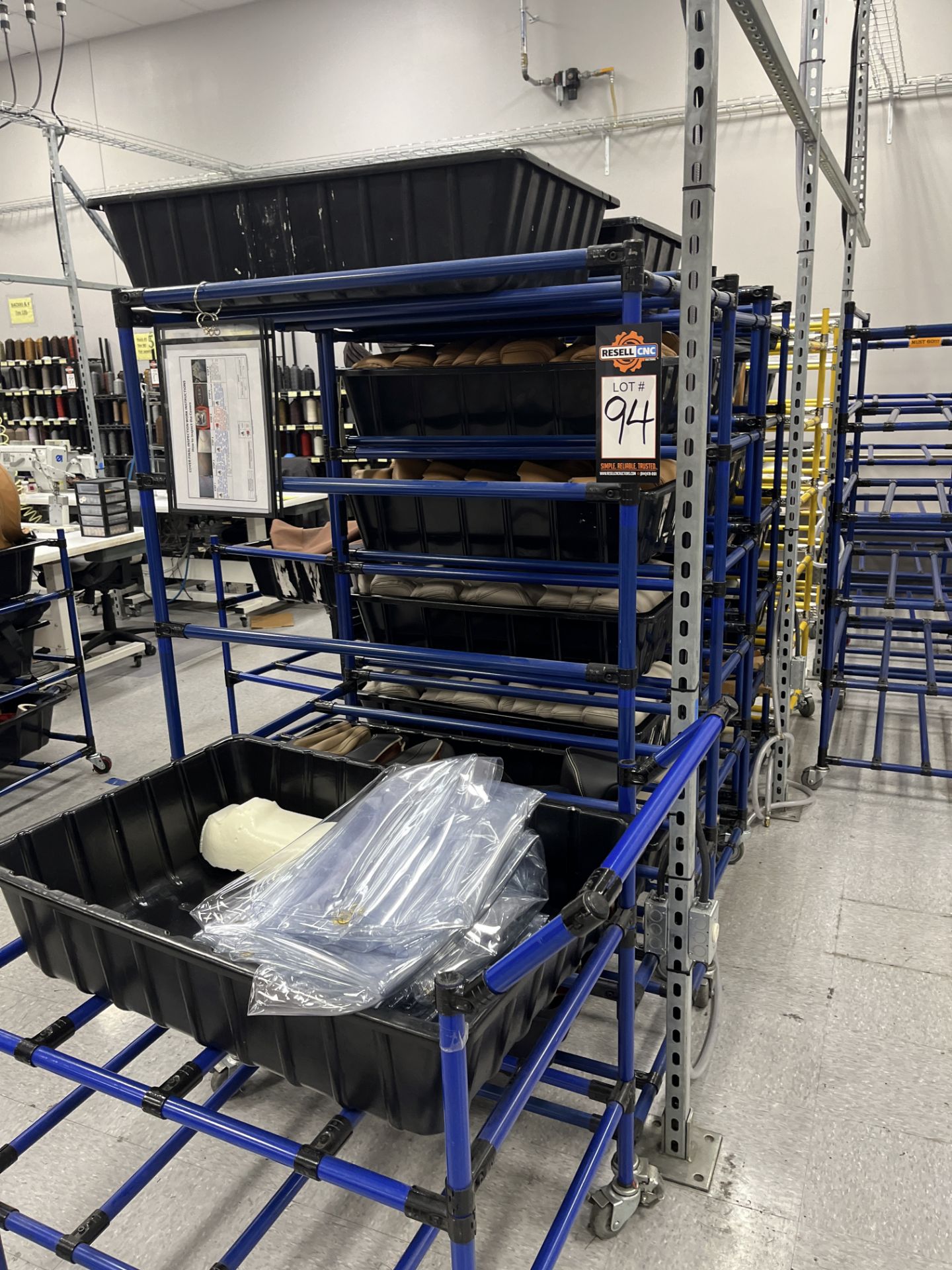 Assortment Roller Racks Assortment of Rolling Racks
