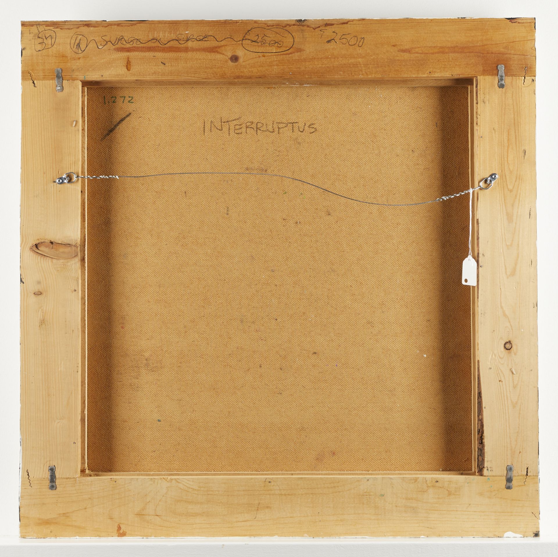 Harold Zisla "Interruptus" Abstract Painting - Image 6 of 8
