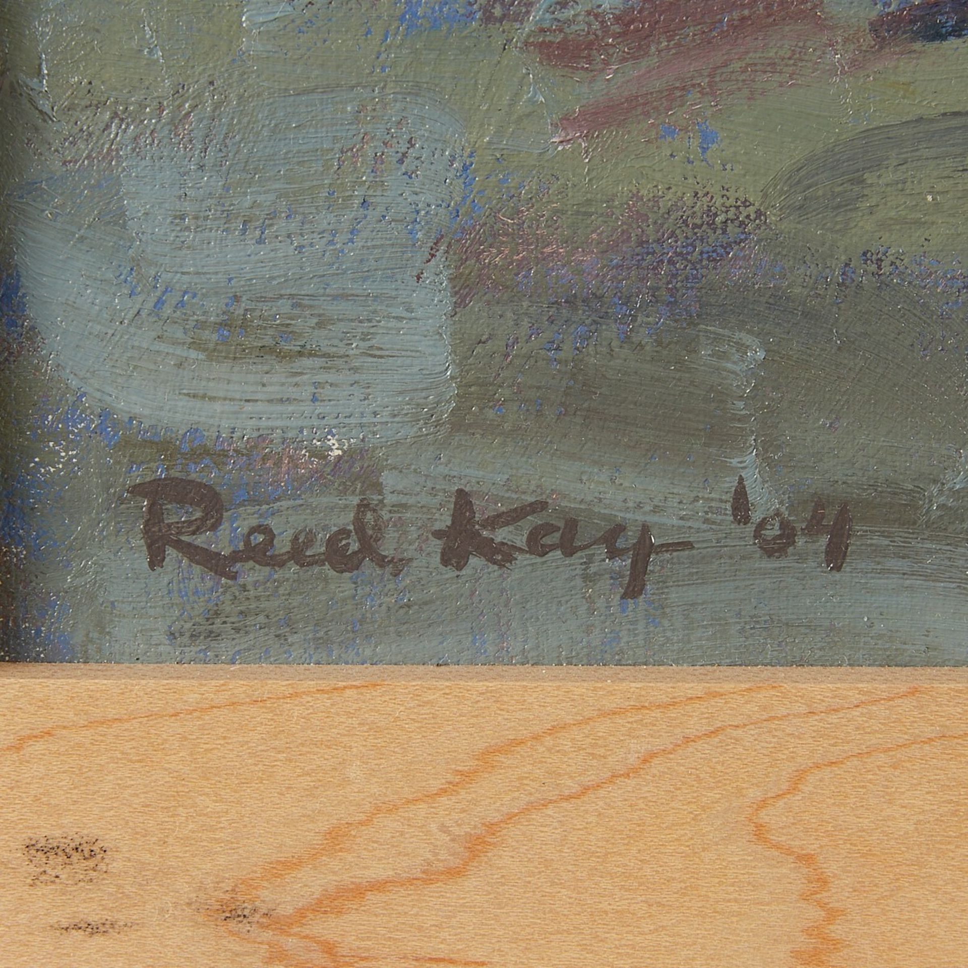Reed Kay "Rocky Neck, Twilight" Painting 2004 - Bild 4 aus 8