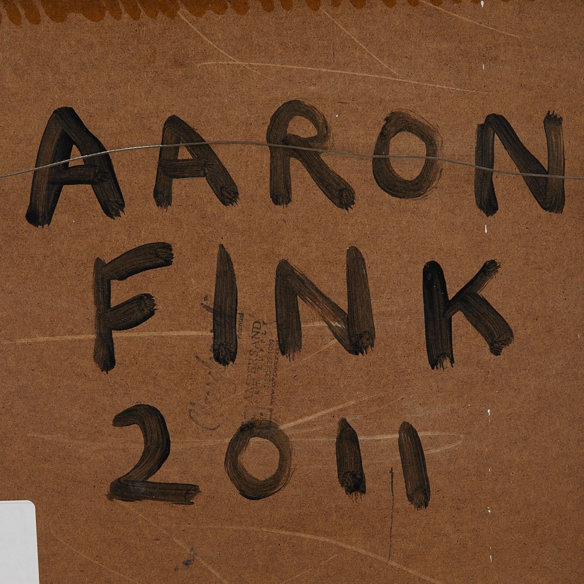 Aaron Fink "Cheeseburger" Oil On Panel 2011 - Image 5 of 6