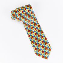 George Rodrigue Signed Silk Tie