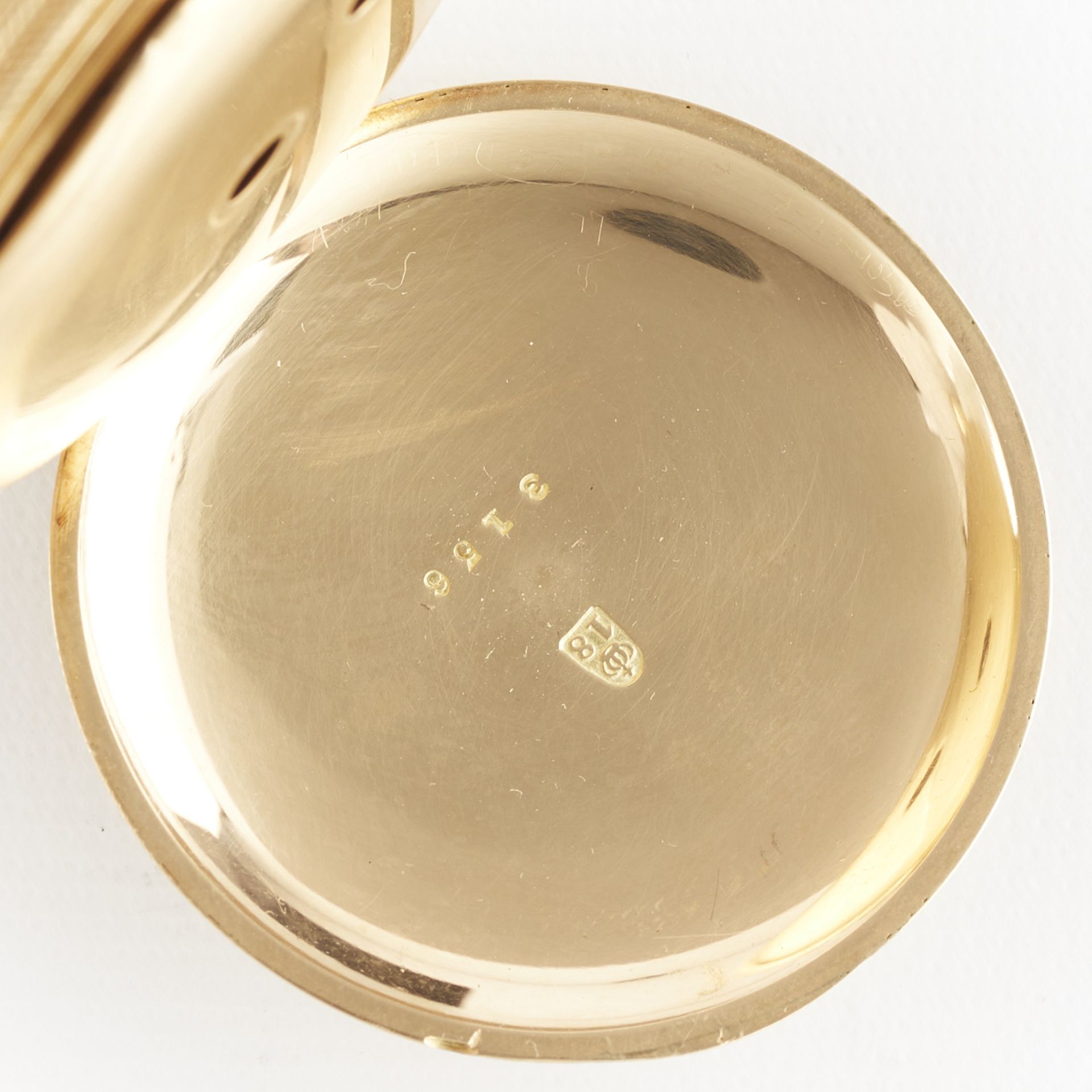 Elgin Gail Borden 18k Gold Pocket Watch - Image 7 of 7