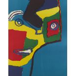 Karel Appel "Tete de Femme" Print 1969