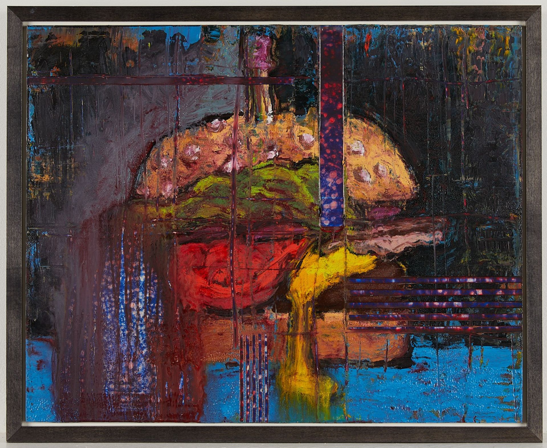 Aaron Fink "Cheeseburger" Oil On Panel 2011 - Image 3 of 6