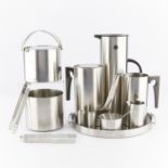 14 Pc Arne Jacobsen Stelton Coffee & Tea Set
