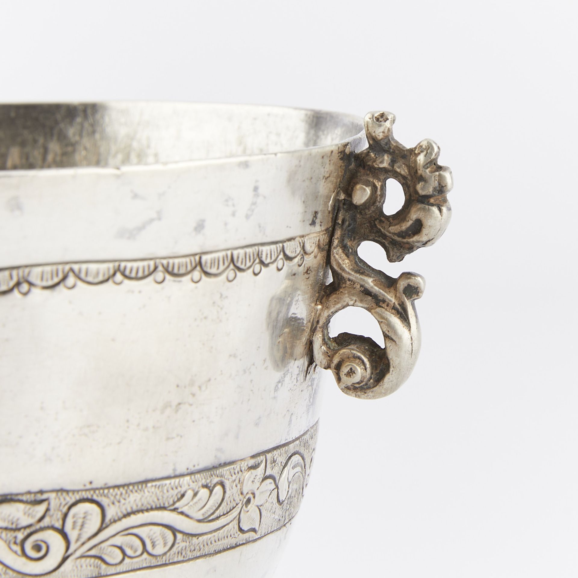 18th/19th c. Antique Silver Cup - Bild 8 aus 9
