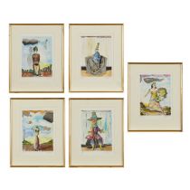 Grp 5 Michael Byron "Players" Suite Prints 1986