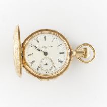 Elgin 14k Gold Pocket Watch