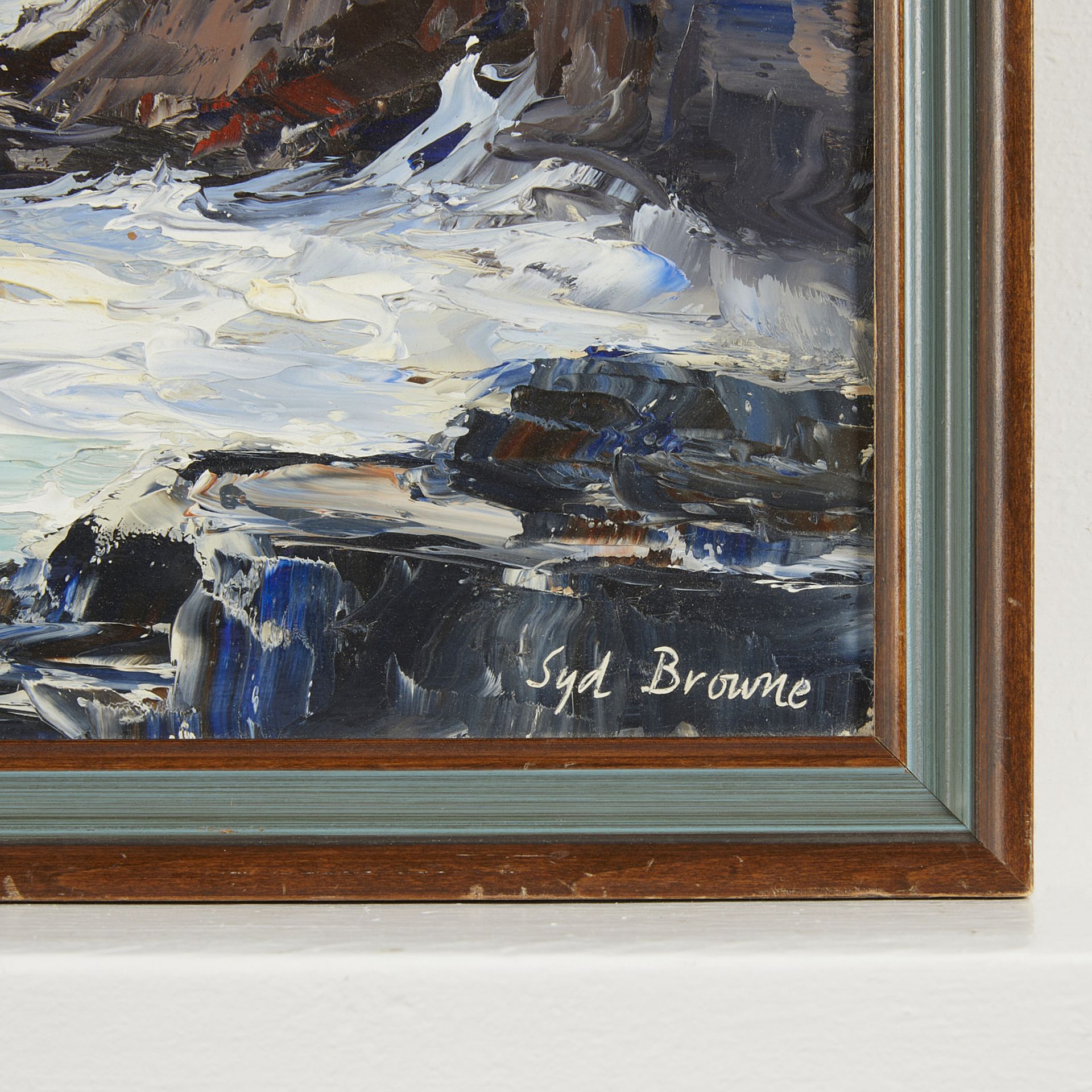 Syd Browne Ocean Landscape Oil Painting - Bild 2 aus 5