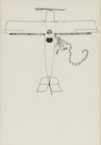 William Faulkner Aviator Print for "The Scream"